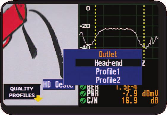 TV SIGNAL DISPLAY CHECKMARKS IN COMBO MODE Check your analog channels down to the