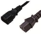 5M EA 1 H40UPSIEC150MM CABLE IEC C14 TO AUS 3 PIN SOCKET 150MM EA 1 CABLE IEC C13 TO C14 BLACK 1M Unit: PAK Qty: 25 Part No. HIECMFBK1 10 Amp monitor cable - ideal for computer screens Cable: 0.