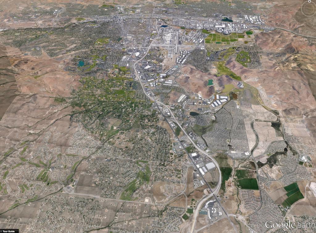 PROPERTY SITE & AERIALS Expanded Site Aerial (Major Retailers) Reno Tahoe International Airport Reno Sparks Convention