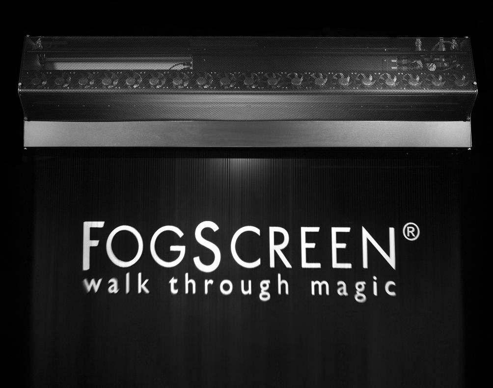 FogScreen emotion Projection Screen