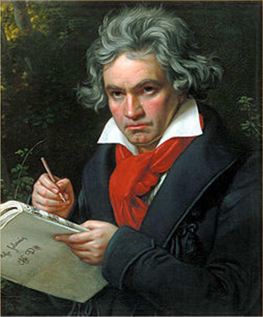 Ludwig Van Beethoven Baptized December 17, 1770- died March 26, 1827.