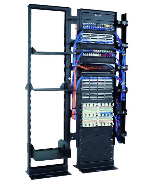 Made from high-strength aluminum alloy, ICC's distribution racks are lightweight, durable and have excellent