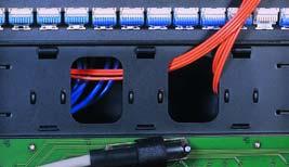 accept IC108 Elite bezels FEATURES Cable management rings facilitate easy cable routing.