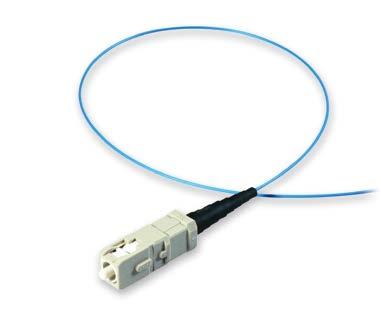 Fiber Optic Cable Assembly Pigtail Application On-site splicing with bulk cable Fiber to the desk Other scenarios as required Property Cable pigtail: simplex cable with outer sheath made of riser,