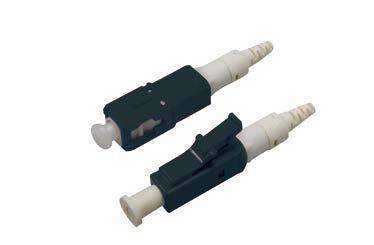 With pre-polished fiber stub fixed in these connectors, it realizes time saving and no need of on-site polishing, epoxying as well as power supply.
