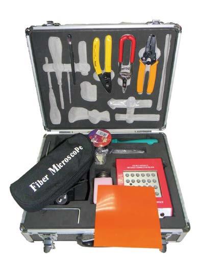Installation Tool & Accessory HDCS On-site Polish Tool Kit HDCS on-site polish tool kit is designed for installing the fiber optic connectors at work site by applying manual polishing.