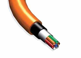 AIR BLOWN FIBRE SYSTEMS BrandRex Air Blown Fibre Microblo MicroBlo Direct Burial Protected MicroDucts Product Data HDPE Outer Sheath PE Inner Sheath Description 1w 7 (PER)ODB Diameter () 7 Weight