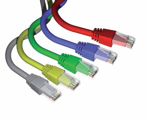 CATEGORY 6 SYSTEMS 6 250MHz BrandRex Cat6Plus patch cords eble you to get the optimum performance from your cabling system.