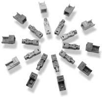 Product Facts Outlet jacks terminate two 900 µm tight-buffered fibers No epoxy, no polishing, no crimping Two fibers in one ferrule Re-terminatable - improves yield Tunable No bench tool required