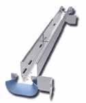 The cable clip can be fitted to the 19" profiles 1 6 466 69 Width: 40 mm Depth: 86 mm Delivery consists of: including assembly materials Cable ducting, front to back, sliding A telescopic cable duct
