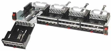 COPPER SYSTEM Patch panel HD solution up to 48 ports per unit New tidy cable management High-density patch panel.