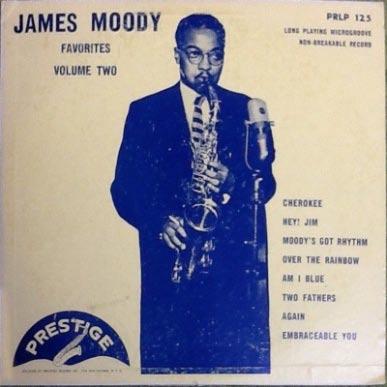 PRLP-125 James Moody Favorites,