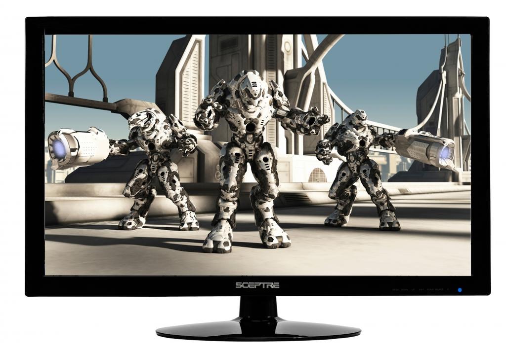 E275W-1920 Overview Whether you are a gamer or a movie buff, the Sceptre E275W-1920 monitor is the way to go.