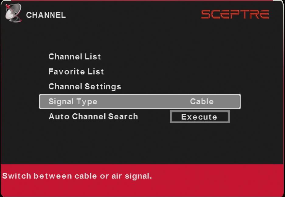 Select HOME MODE. 4. Press the button on the side of the HDTV or the SOURCE button on the remote control and select the correct source according to the Connecting pages.