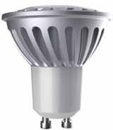 LED Spotlight GU10 - Non-dimmable LED Spotlight GU10 - Dimmable ADC12 die-casting aluminium Metal finish on the surface, to ensure heat dissipation Excellent resistance to stress corrosion cracking
