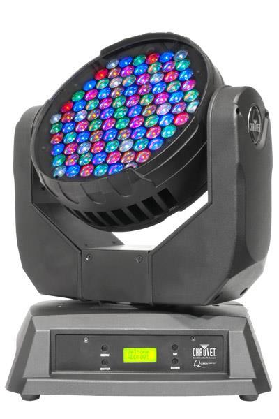 Q-Wash 560Z-LED Q-Wash 560Z-LED is a best-in-class moving yoke wash with a wide zoom range and a variable beam angle. It powers out an impressive 13,100 lux at 5 meters.