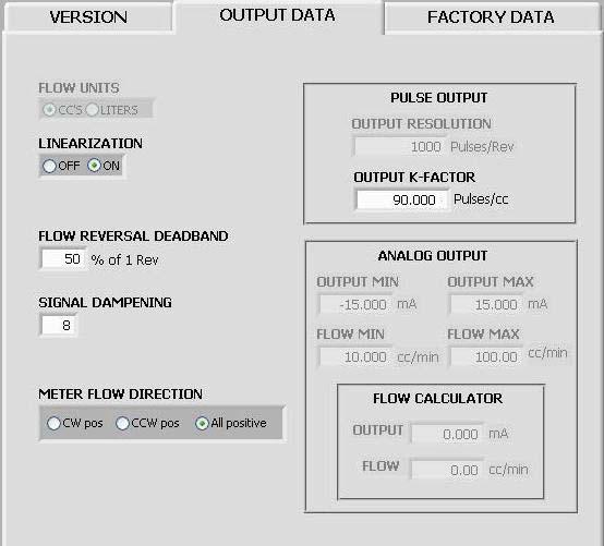 Typically the only reason to turn off linearization is to collect the calibration data with which to populate the linearization table on the factory data tab.