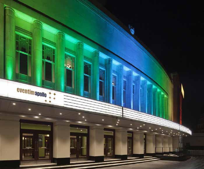 Example 6 Updating One of England s Largest, Best-Known Entertainment Venues Eventim Apollo (previously Hammersmith Apollo) is a popular entertainment venue in West London, England with a long,