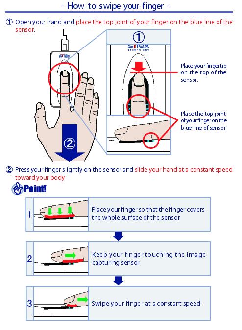How To Swipe Your Finger How To Swipe Your Finger 1.