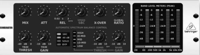 The 4 MODE buttons can be engaged individually or simultaneously for light chorus or very thick, exaggerated modulation.