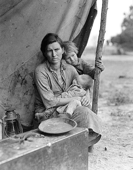 For example Dorothea Lange American,