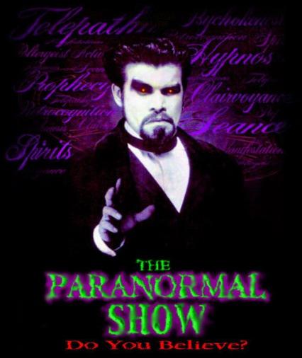The Paranormal Show Friday, Nov. 16 Take a journey into the past, to a time when the supernatural was common place and all was not as it seemed.
