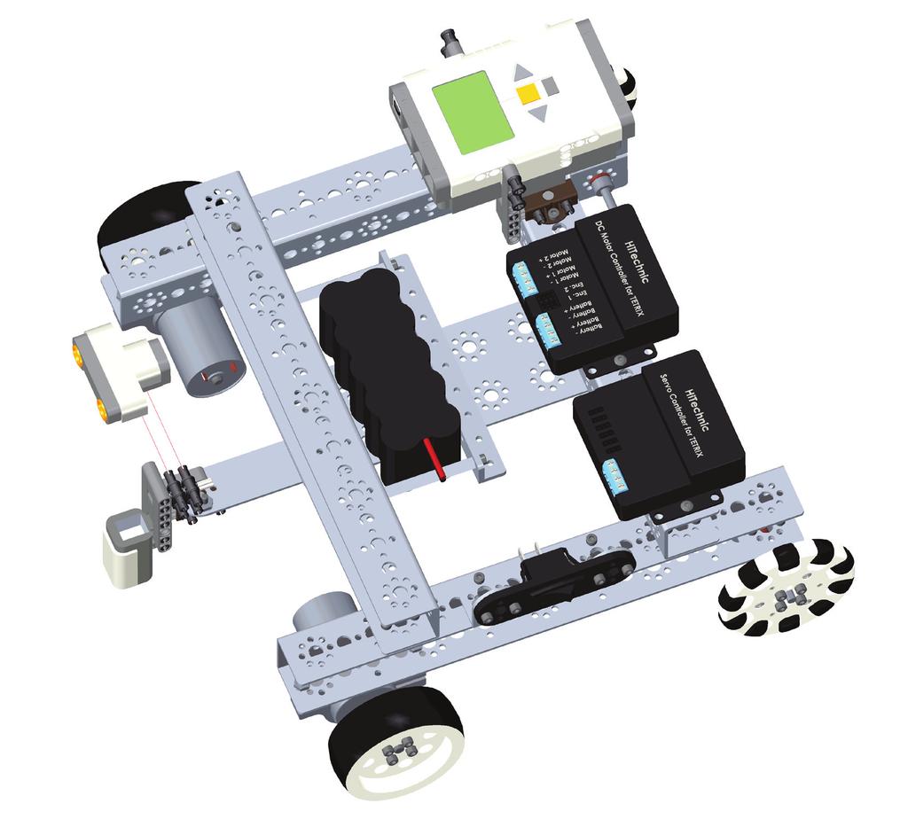 Start with the build completed in Lesson 3 of the TETRIX Getting Started Guide.