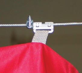 Unzip fittings and slide them in place independently of the straight sections.
