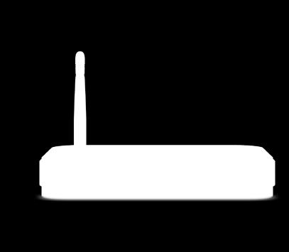 3 Connect to LAN Router or Modem Ethernet Cable* Connect the Stream Player to your router or modem with an Ethernet cable.