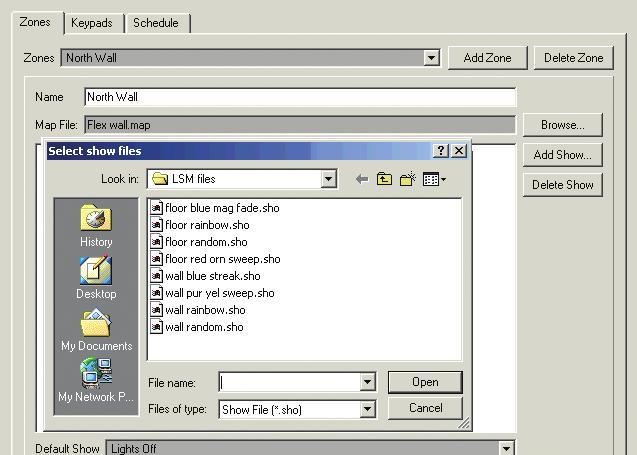 About Light System Composer Software Light System Composer is a full-featured software package containing the following modules: Management Tool Management Tool When connected to a lighting network,