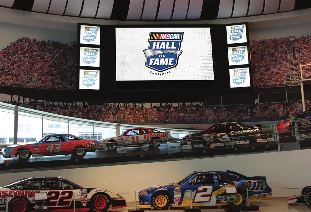 Great Hall Fan Billboard Video Board (24 W x 14 H) 30 Above the Floor Captivate your audience with powerful messaging in the Hall s primary gathering space.