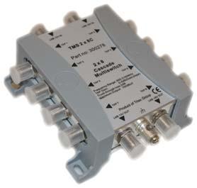 This product series comprises versions with 4 and 8 subscriber outputs in one unit, but can also be used as a part of a larger, easily