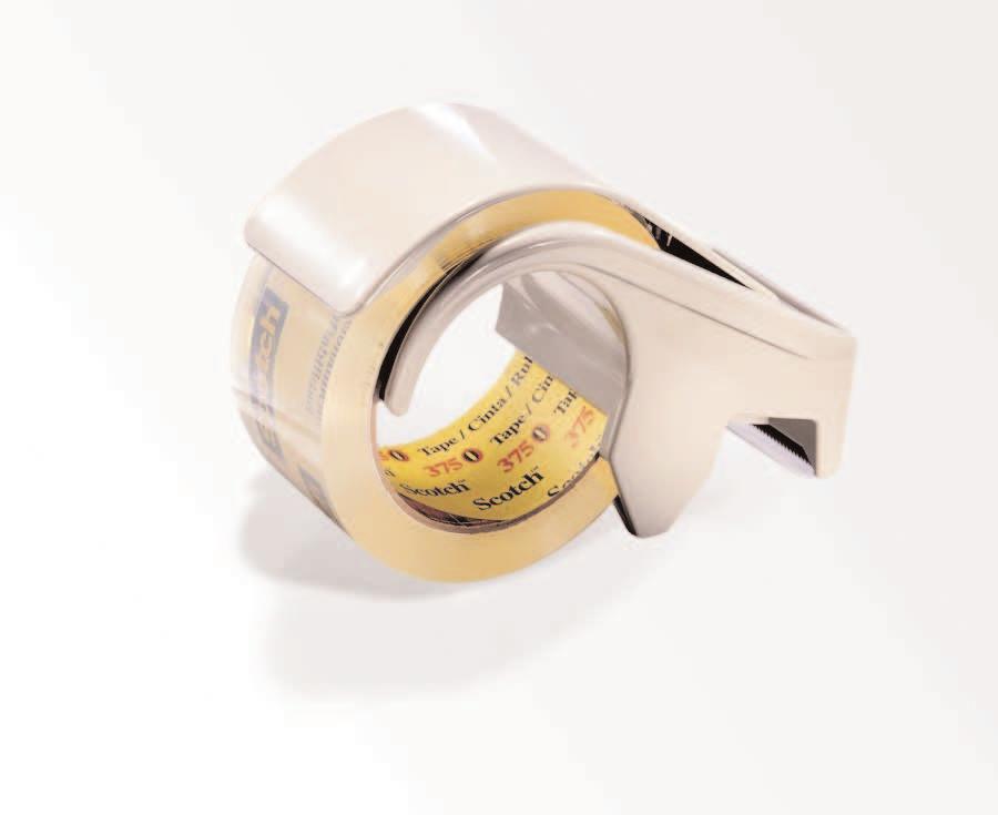 Packaging and Palletizing Tapes: Box Sealing Tapes Scotch Box Sealing Tape Hand-Held Dispenser H122 Scotch Box Sealing Tape Dispenser H122 is a lightweight, compact, durable