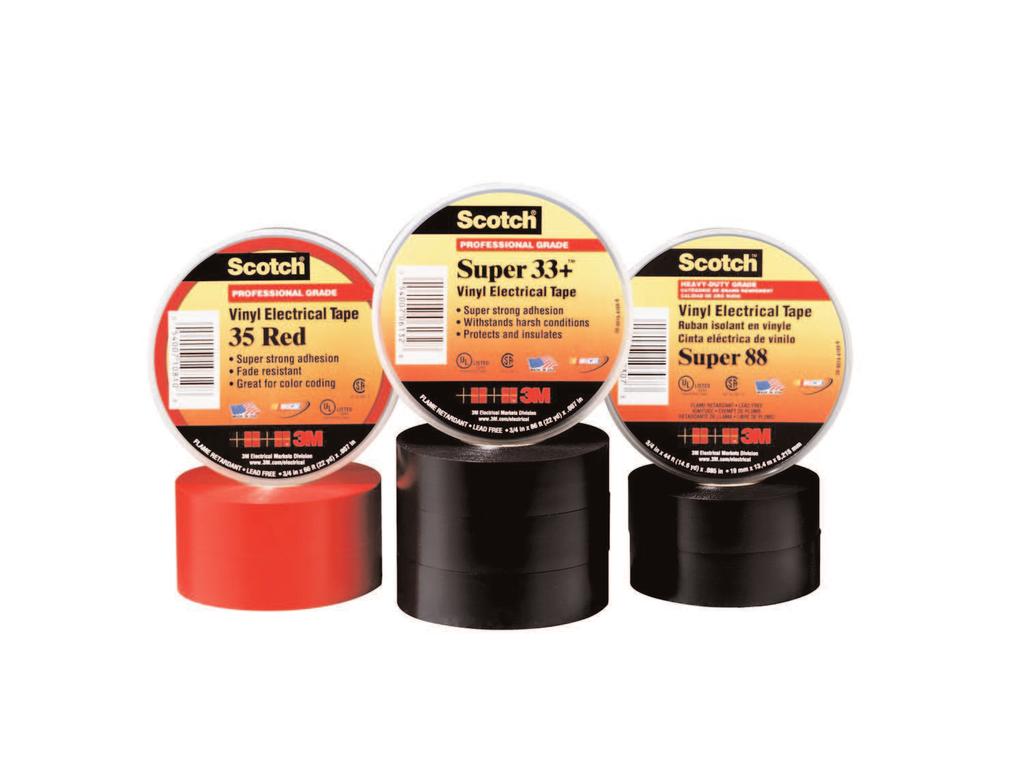 Vinyl Electrical Tape Since inventing the first vinyl electrical tape, 3M has continued to improve tape technology and offers an electrical tape for nearly every application.
