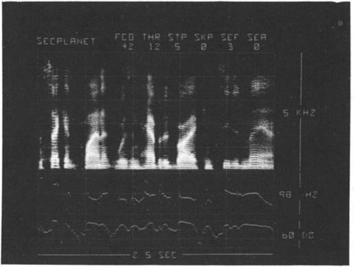 901 Strong and Palmer: Computer-based sound spectrograph system 901 FIG. 1. Display test pattern. um much as is done with contour plots in modern a alog spectrographs.