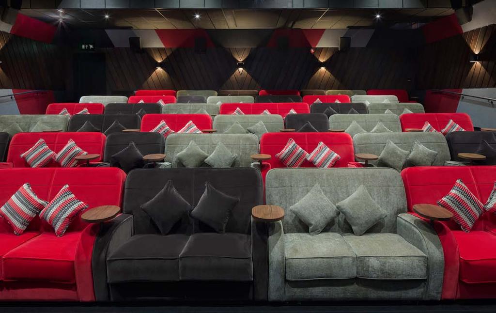 Screen Three Our largest screen seats 131 and is perfect for corporate Q&A sessions, awards ceremonies and premieres.