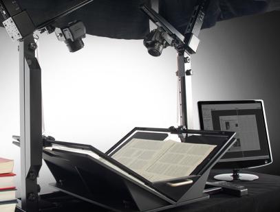 Scanners ATIZ BookDrive DIY a book scanning platform with a unique v-shaped, auto-adjusting
