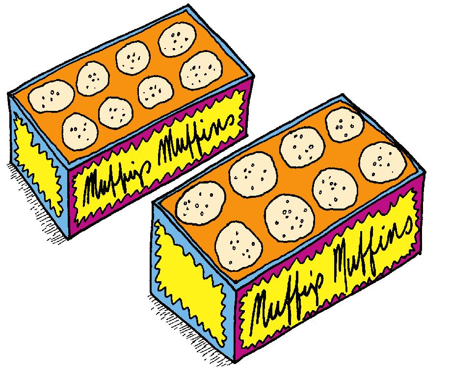 Answer Key Lesson 0: Multiplying Fractions by a Whole 7. 7. Muffy s Muffins are sold in packages of eight. Complete the following table: = = =. A. Answers will vary.
