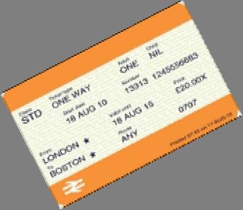 London Train Tickets Cost of Trips to Destinations Euston Kings Oxford Camden London Waterloo Covent Cross Circus Town Bridge Garden 15p 36p 29p 16p 20p 33p 42p Use the table
