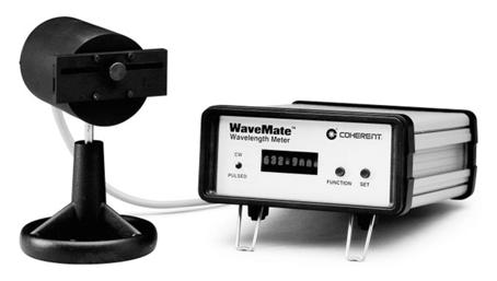 Description DESCRIPTION General WaveMate offers a low-cost, compact solution for wavelength measurement of pulsed and CW laser sources from 450 to 1,000 nm.
