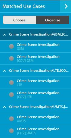 To perform the analysis separately for different locations, however, the templates should be given different names (e.g. according to the scene of the crime).