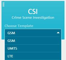 Here, CSI is the correct choice.