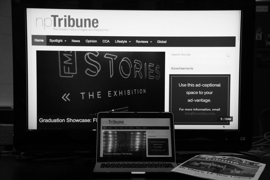 Established in 1992, nptribune was the first professional newspaper produced by students, for students.