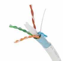 Fiber Solutions Multiplexer CATV Solutions Rack & Raceway Fast-Net TM Solutions SimpleWin TM I2MS Simple TM Warranty Category 6A F/UTP Cable 4 Pair Insulated Conductor Cable diameter : 0.307 in. (7.