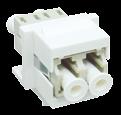 8) SC Simplex 8 ) SC Simplex Adapter Insert, Multi-Mode (Beige color) with dust cover, Sanp-In type, Dimension (H19.2 *W16.