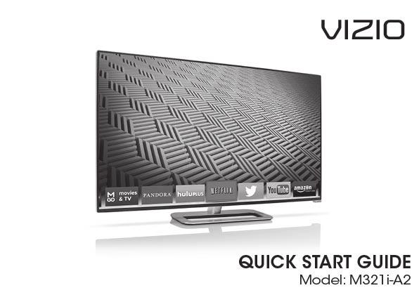 INPUT LIST EXIT BACK VOL 3D 1 2 3 4 5 6 7 8 9 ENTER 0 MENU INFO GUIDE CH PACKAGE CONTENTS VIZIO LED HDTV with Stand