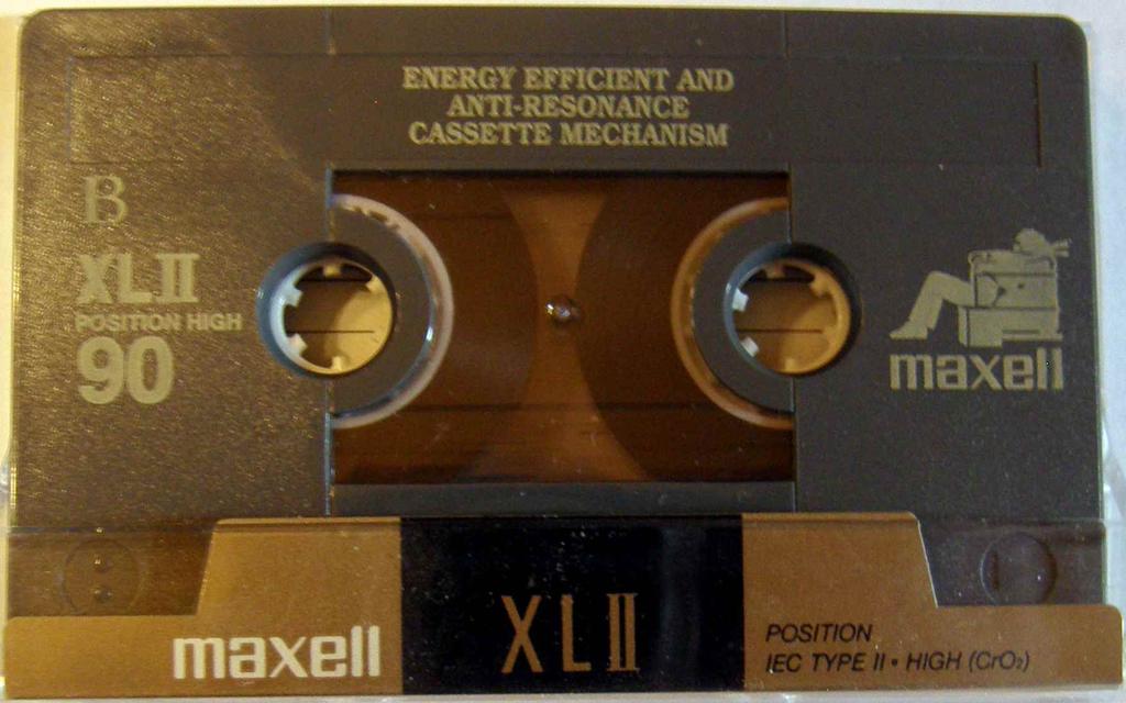 Maxell XL II (type II, NOS) 6A Double speed,
