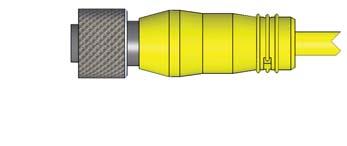 Etherplug Cordsets PVC & PUR Cable Pole PVC Version Color Code Length Male Plugs Female Plugs -White w/ Blue -White w/ Brown -Brown -Orange -White w/ Green -White w/ Orange -Blue -Green A M 0 M