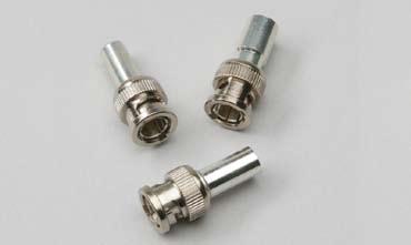 BNC Connectors ADC s true 75Ω BNC connectors are the most reliable and universally accepted method of terminating coaxial cable in the market today.