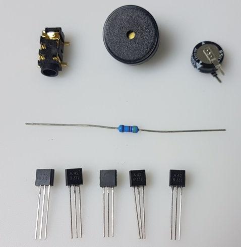 7.2 Q5, Q11, Q12, Q13, Q14 (MPSA42) R5 (4.7 KΩ) GPS/ RFT (SMD Jack Connector) LS1 (Piezo Buzzer) C8 (0.22F) To solder the GPS / RFT connector: First wet one pad on the PCB with solder.